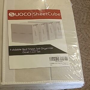 SheetCube Cream Duvet Cover Set